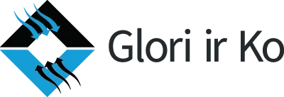 Glori ir Ko logotipas