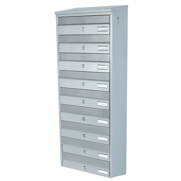 Piktograma sublokuotos pašto dėžutės PD91 su stogeliu