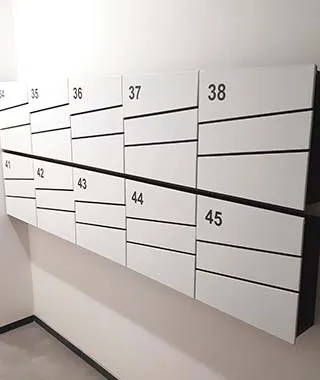 Sublokuota vienvietė pašto dėžutė PD970